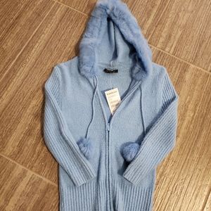 NWT Bebe zip up sweater